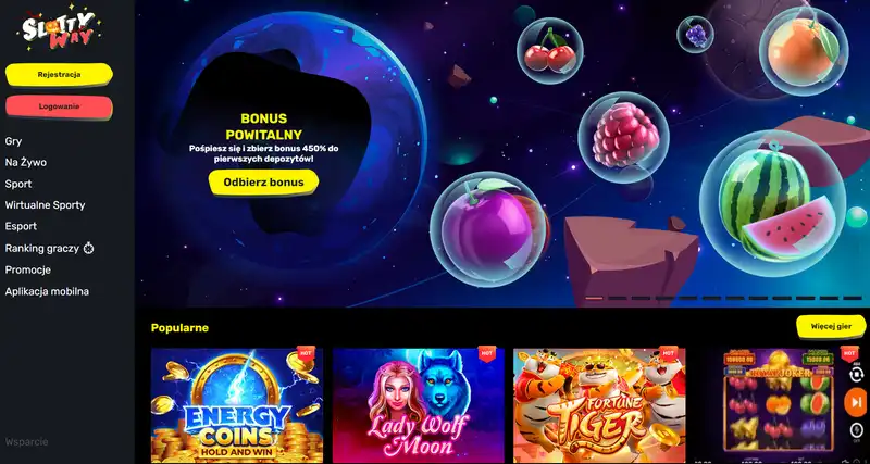 Oficjalna Strona Główna Kasyna SlottyWay